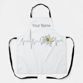 エーデルワイスハートビートオクトーバーフェストヴィンテージ土産 エプロン (正面)