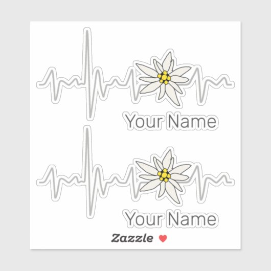 エーデルワイスハートビートオクトーバーフェストヴィンテージ土産 シール (シート)