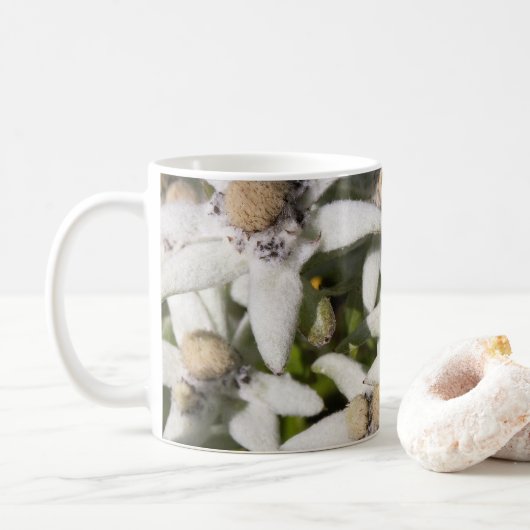 エーデルワイスフラワーマグ コーヒーマグカップ (ドーナツ)