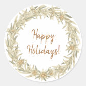 エーデルワイスフローラ ラウンドシール (正面)