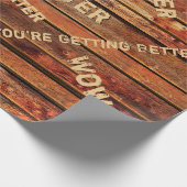 エーパーソナライズされたジ紙でのラップ引用文 ラッピングペーパー (角)