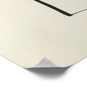 エームズチェア中世紀ミニマルモダンリストラインアート ポスター (角)