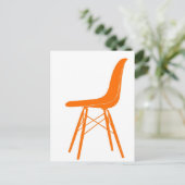 エームズ成形プラスチック製サイドチェア ポストカード (スタンド正面)