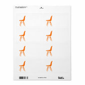 エームズ成形プラスチック製サイドチェア ラベル (フルシート)