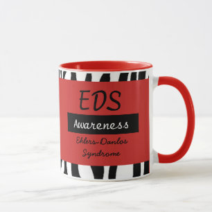 エーラス・ダンロス症候群 EDS Awareness マグカップ