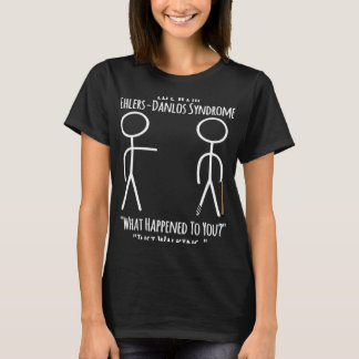 エーラーズダロス認識度ライフWith EDS Just Walki Tシャツ