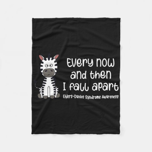 エーラーズダロス認識度 – 時々I Fal フリースブランケット (正面)