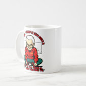 エーリッヒHチャンスとの共産主義のトラックスーツ哲学 コーヒーマグカップ (正面左)