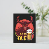 エールに行く – Satan Drink Beer ポストカード (スタンド正面)