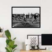 エールのサッカーの練習1912 ポスター (ホームオフィス)