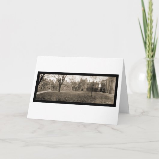 エールのニューヘブンCTの写真1909年 カード (正面)