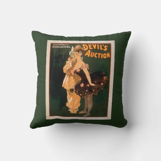 エールの永遠に続く悪魔のオークションの演劇 クッション (裏面)