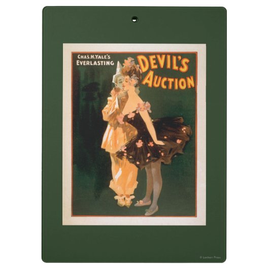 エールの永遠に続く悪魔のオークションの演劇 クリップボード (裏面)