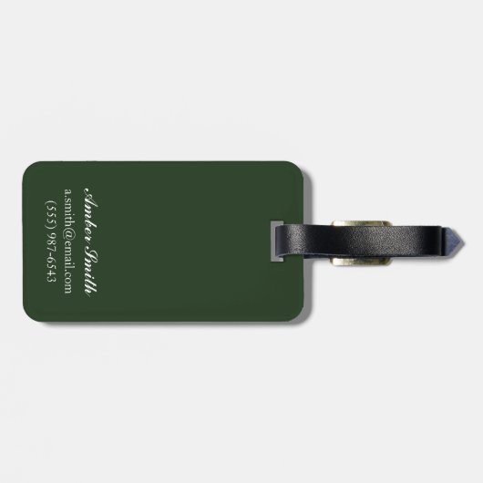 エールの永遠に続く悪魔のオークションの演劇 ラゲッジタグ (裏面横)