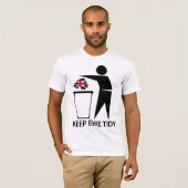 エールを整頓された保って下さい Tシャツ (正面フル)