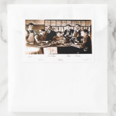 エール医療解剖学クラスステッカー 長方形シール (バッグ)