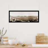 エール対プリンストン野球写真1904 ポスター (キッチン)