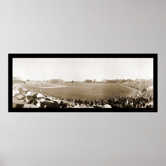 エール対プリンストン野球写真1904 ポスター (正面)