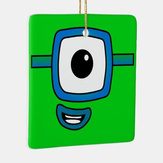 エール#アンダーのクリスマスオーナメント セラミックオーナメント (右)