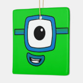 エール#アンダーのクリスマスオーナメント セラミックオーナメント (左)