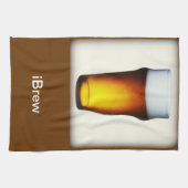 エール・グラスを醸造する キッチンタオル (横)