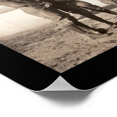 エール・フットボール・チームの写真1908 ポスター (角)