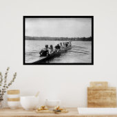 エール・ローイング・レーシング・シェル1915 ポスター (キッチン)