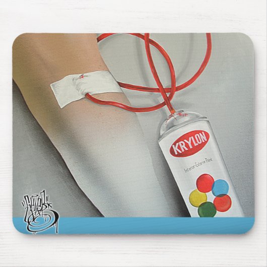 エーロゾルの常習 マウスパッド (正面)