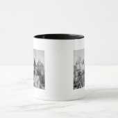 エーンへの総マイルに会ったラコタインディアンの首長 マグカップ (中央)