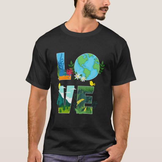 エー・デイ・ラブ Tシャツ (正面)