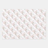 エ賛美レファントアンドトンボの贈り物 ラッピングペーパーシート (正面)