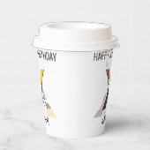 オсール新可塑主義スタイルモノグラム。文字X 紙コップ (右)