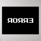 オяオяǝン |エラー ポスター (正面)