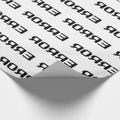 オяオяǝン |エラー ラッピングペーパー (角)