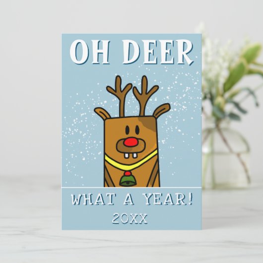 オおもしろいディアwhat aイヤーディアスケッチホリデイ シーズンカード (スタンド正面)