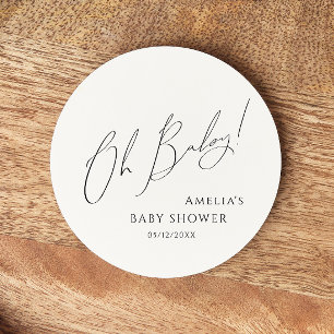 オお洒落男女兼用ベビー ラウンドペーパーコースター