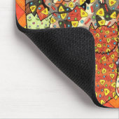 オアキサン猫と子猫 マウスパッド (コーナー)