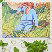 オアシスで キッチンタオル (折り畳み)