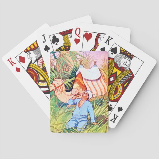 オアシスで トランプ (裏面)