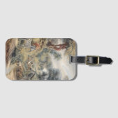 オアシスのシマウマの植物界 ラゲッジタグ (正面横)