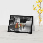 オアシスの真夜中 カード (黄色い花)