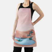 オアシスの風景 エプロン (インサイチュ)