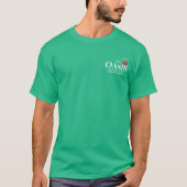 オアシスのTikiのバー兼グリルのTシャツ(色) Tシャツ (正面)