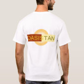 オアシスタン Tシャツ (裏面)