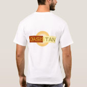 オアシスタン Tシャツ (裏面)