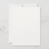 オアシスビーチ結婚式リハーサルディナー 案内状 (裏面)