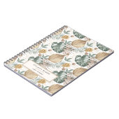 オアシスモダンの葉 ノートブック (左側)