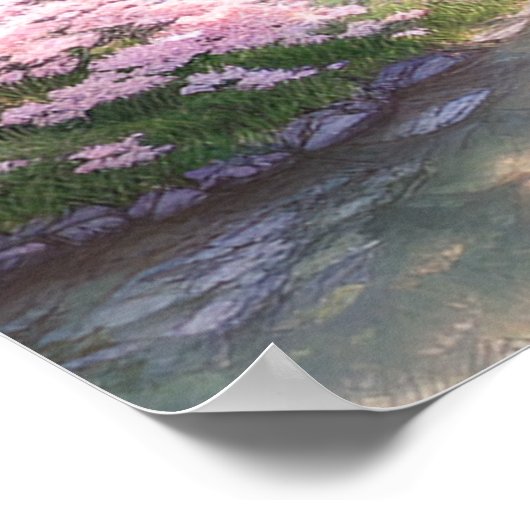 オアシス寺院の裏側 ポスター (角)