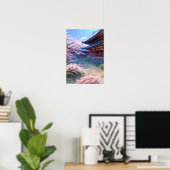 オアシス寺院の裏側 ポスター (ホームオフィス)