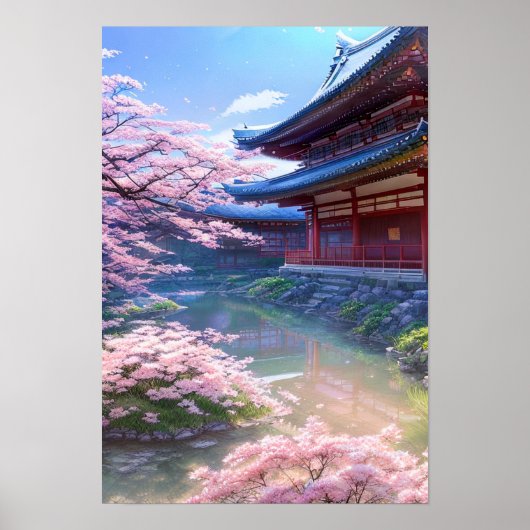 オアシス寺院の裏側 ポスター (正面)